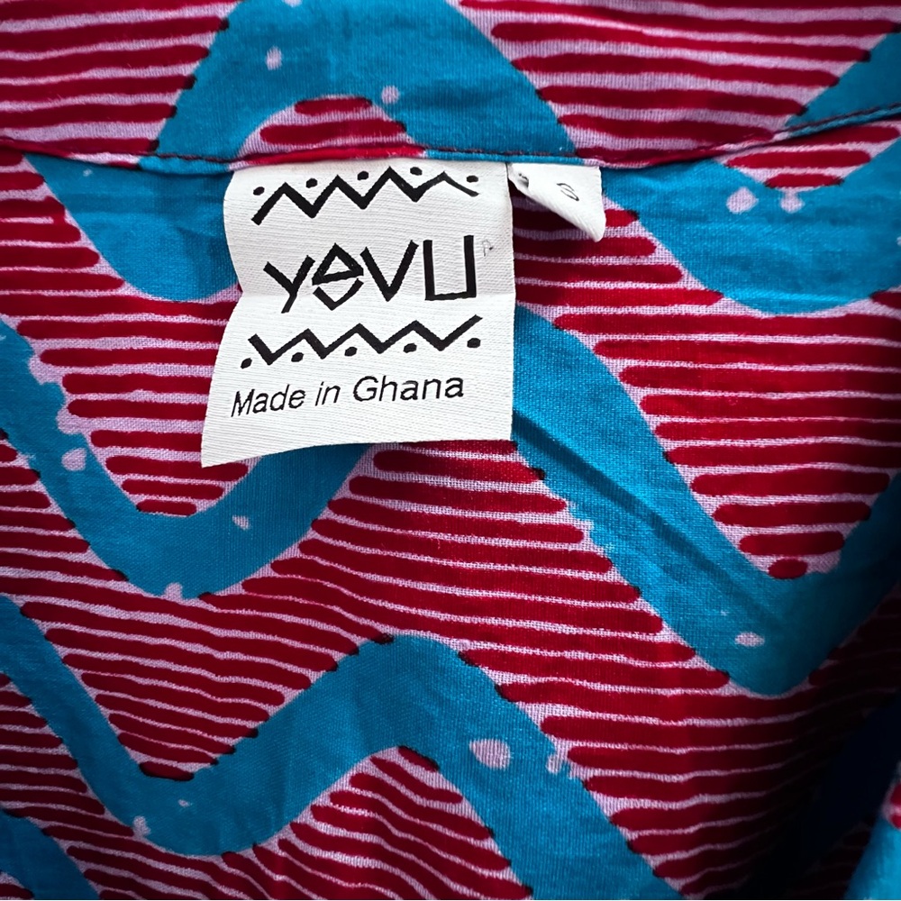 Yevu midi wrap dress in pink sugar cane NWT - Picture 3 of 6